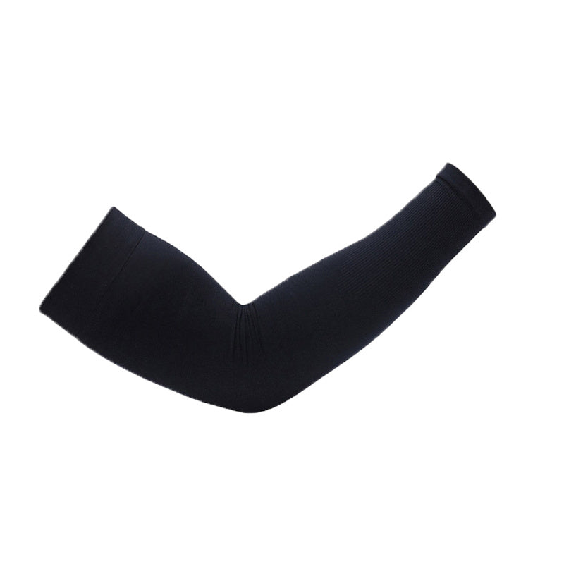 Car Sunscreen Ice Silk Cuffs Men's Arm Protection Thin Style Gloves