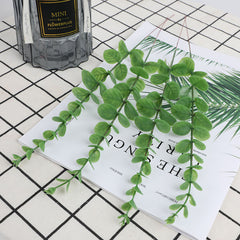 12pcs Artificial Eucalyptus Leaves Green Branches Wedding Party