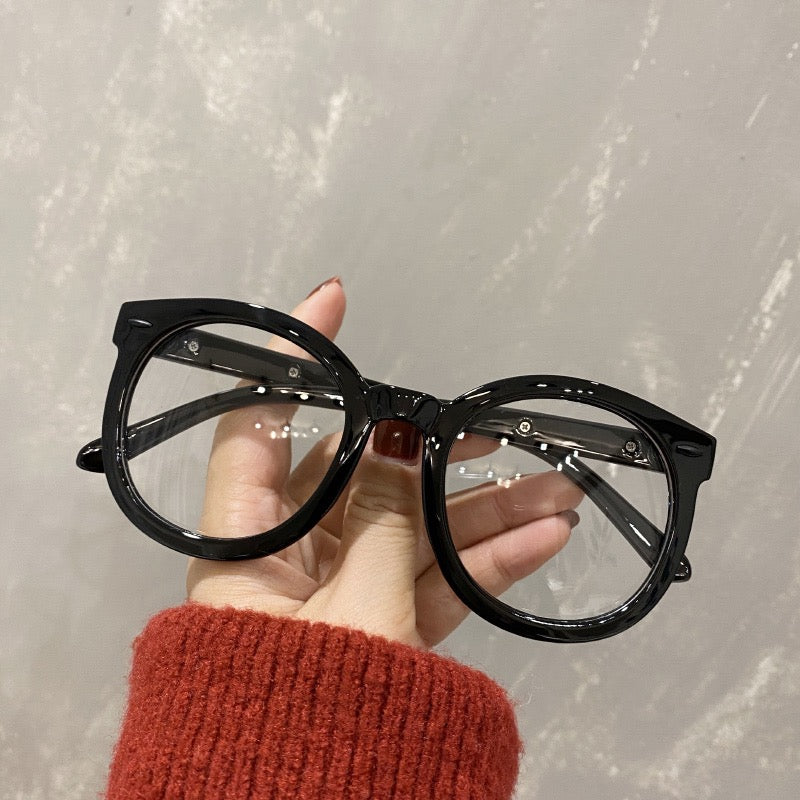 Y2K Candy Round Clear Lens Computer Glasses