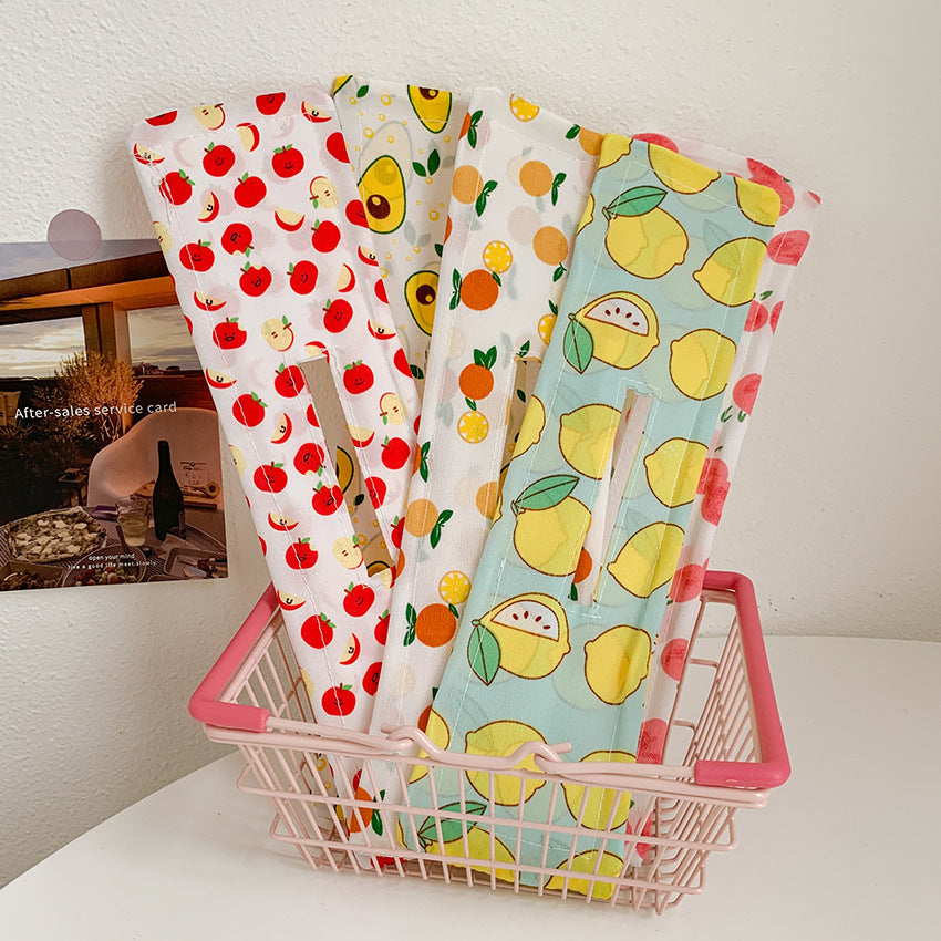 Fruit Pattern Hair Bun Maker French Hairstyle Twist Donut for Women Girls