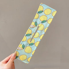 Fruit Pattern Hair Bun Maker French Hairstyle Twist Donut for Women Girls