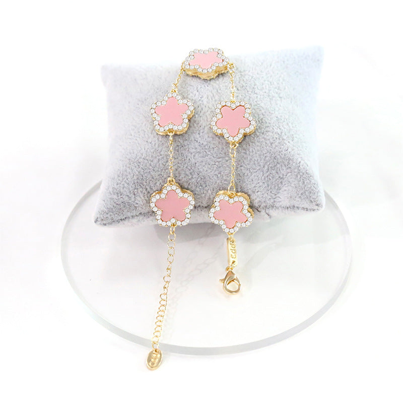 Plum Blossom Chain Bracelet For Men - Gift For Family and Friends