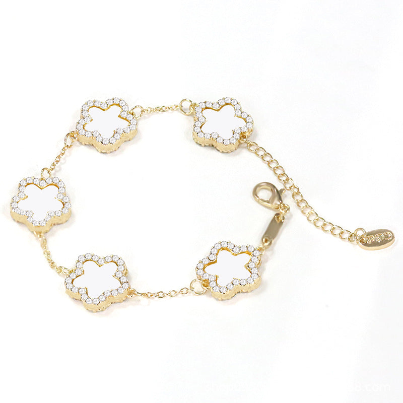 Plum Blossom Chain Bracelet For Men - Gift For Family and Friends