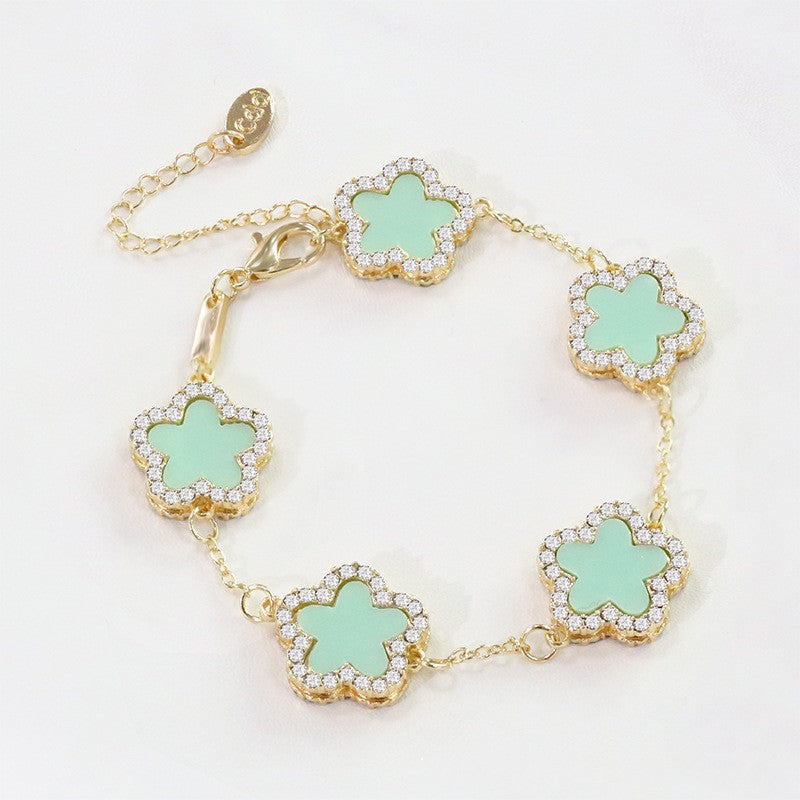 Plum Blossom Chain Bracelet For Men - Gift For Family and Friends