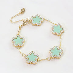 Plum Blossom Chain Bracelet For Men - Gift For Family and Friends