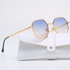Polygon Sunglasses UV Protection Street Photography Party Accessories