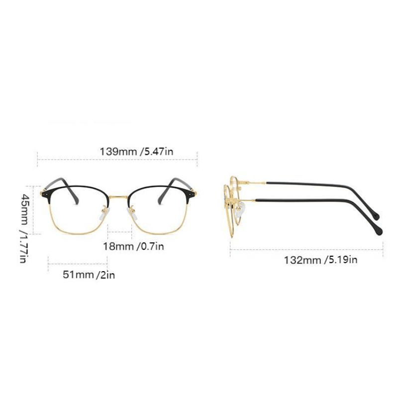Men's Vintage Alloy Sunglasses Photochromic Lenses Anti Glasses