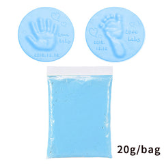 Baby Footprint Air Drying Soft Clay Hand Foot Imprint Kit