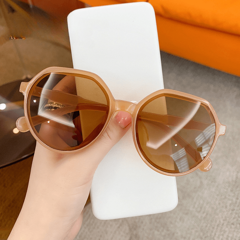 Round Sunglasses Retro Summer UV400 Sun Shades Glasses Driving Beach Travel