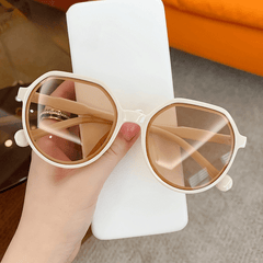 Round Sunglasses Retro Summer UV400 Sun Shades Glasses Driving Beach Travel