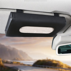 Car Tissue Box Sun Visor Draw Paper Bag
