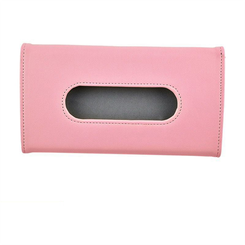 Car Tissue Box Sun Visor Draw Paper Bag
