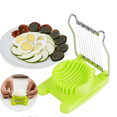 Egg Slicer Cutter Kitchen Food Fruit Stainless Steel Tools