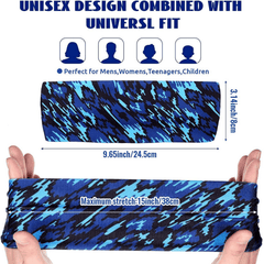 2 Packs Men's Sweat Sweatband Headband for Yoga Running