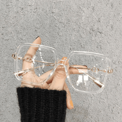 TR90 Square Light-Blocking Glasses for Women Men