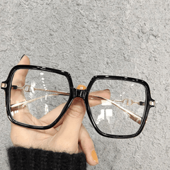 TR90 Square Light-Blocking Glasses for Women Men