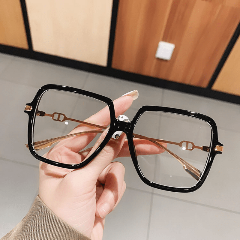 TR90 Square Light-Blocking Glasses for Women Men