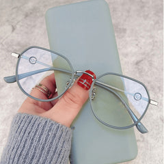 Light Blocking Glasses Clear Lens Anti Eyestrain Computer Glasses