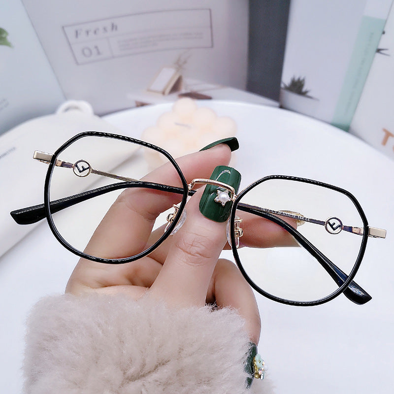 Light Blocking Glasses Clear Lens Anti Eyestrain Computer Glasses
