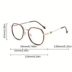 Light Blocking Glasses Clear Lens Anti Eyestrain Computer Glasses