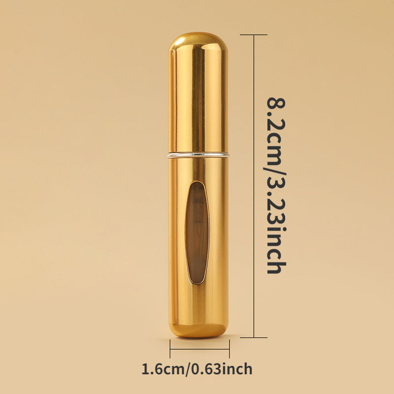 2pcs Mini Refillable Perfume Atomizer Bottles Portable Travel Makeup Container