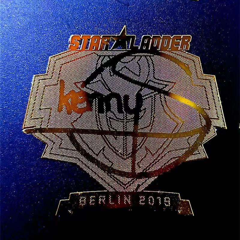 Top Player Autographed Golden Stickers