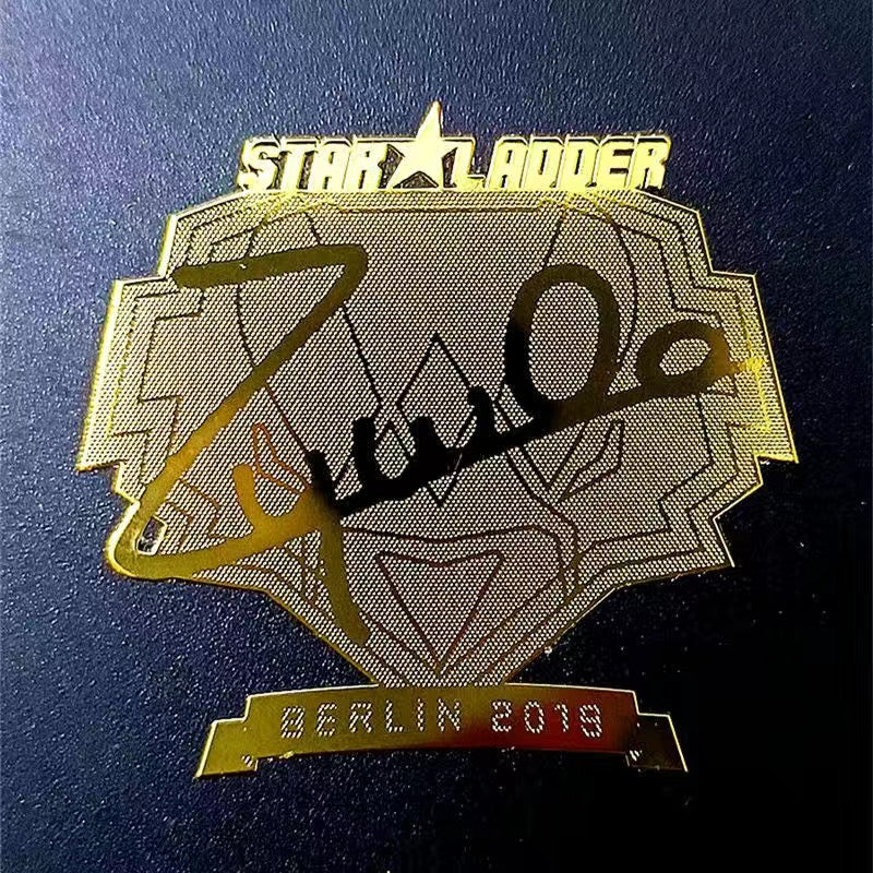 Top Player Autographed Golden Stickers