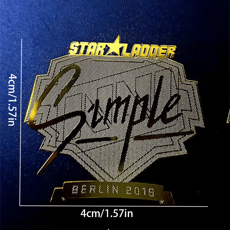 Top Player Autographed Golden Stickers