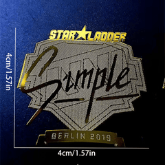 Top Player Autographed Golden Stickers