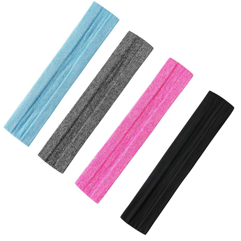 Sweat Band Headband Non-slip Yoga Running Hairband