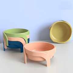 Raised Pet Bowl Non Slip Dishes for Cat & Dog