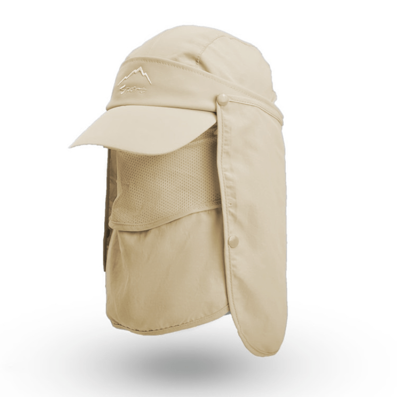 Sun Cap Boonie Hat with Removable Face Shield for Outdoor Protection