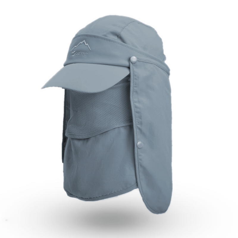Sun Cap Boonie Hat with Removable Face Shield for Outdoor Protection