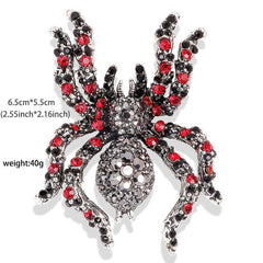 Spider Rhinestone Brooches Insect Pins Jackets Accessories