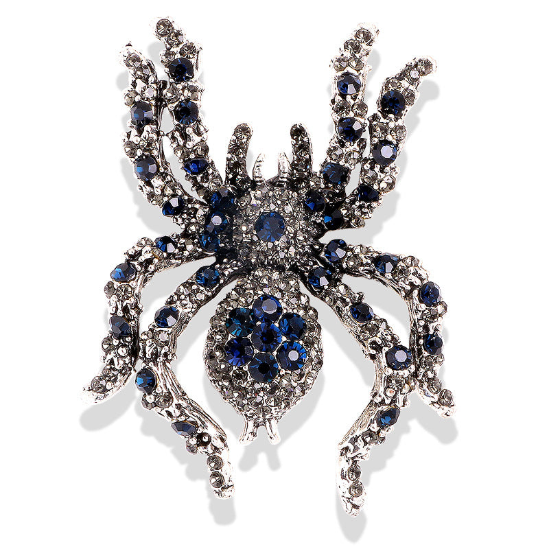 Spider Rhinestone Brooches Insect Pins Jackets Accessories