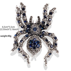 Spider Rhinestone Brooches Insect Pins Jackets Accessories