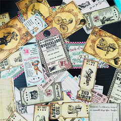 40 Alice Theme Stickers for DIY Crafts Water Bottles Bullet Journals