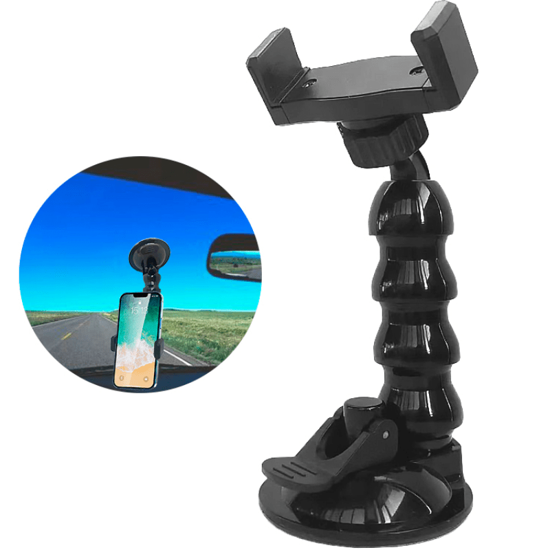 360&deg; Car Phone Holder Mount for GoPro 7 6 5 4 3 Camera
