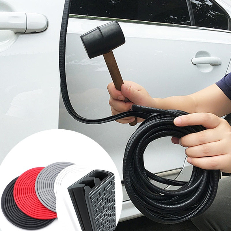 Car Door Edge Scratch Protector Strip Guard Trim Auto Door Anti Collision Strip