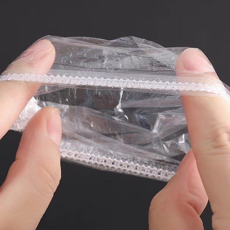 100pcs Waterproof Ear Covers Clear Disposable Ear Protectors