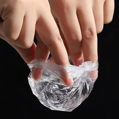 100pcs Waterproof Ear Covers Clear Disposable Ear Protectors