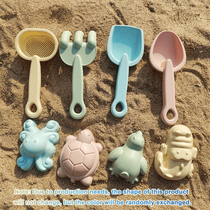 11pcs Beach Outdoors Toy Set Water Bucket Sand Shovel Children Play Sand Tool