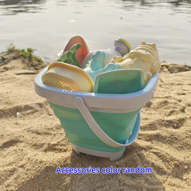 11pcs Beach Outdoors Toy Set Water Bucket Sand Shovel Children Play Sand Tool
