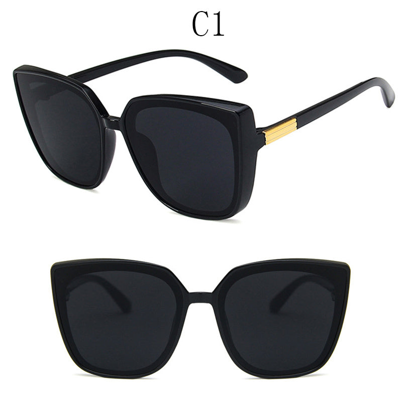 Vintage Square Sunglasses Men UV Protection