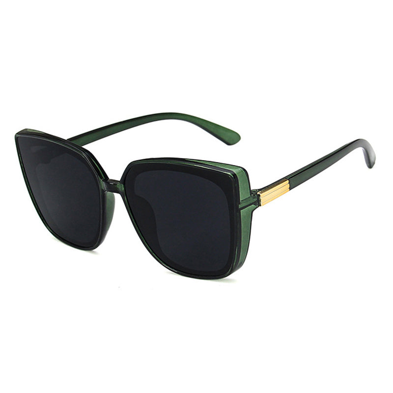 Vintage Square Sunglasses Men UV Protection