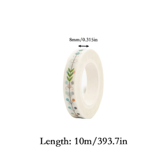 7mm 10m Washi Tape Diary Decoration Narrow Edge Stickers