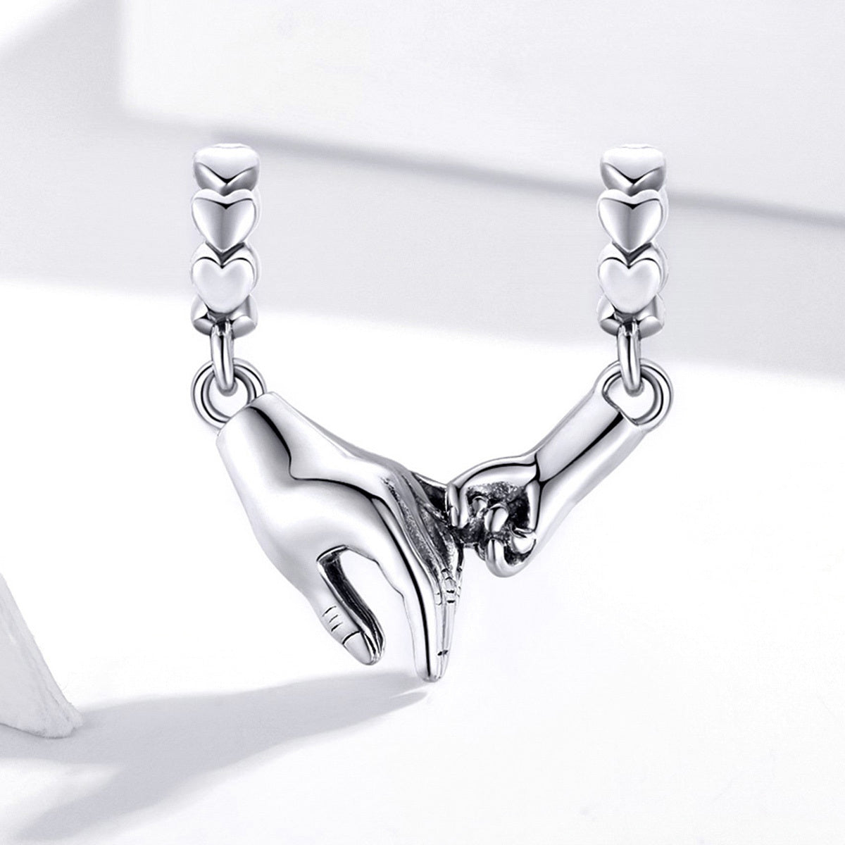 PANPOKI S925 Sterling Silver Family Affection Beads DIY Jewelry Making