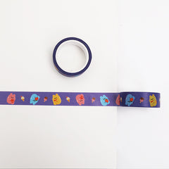Bear & Paper Tape Journal Decoration Set