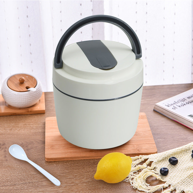 Insulated Double Layer Bento Box - Leakproof & Microwave Safe Lunch Box