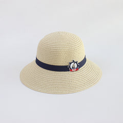Boys' Straw Sunshade Beach Hat